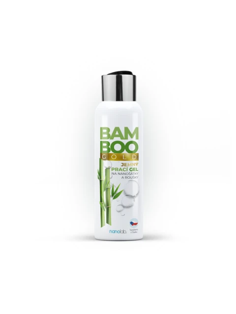 Nanolab Jemný prací gel na šátky a roušky BAMBOO Gold 100ml - EXPIRACE 3/2023