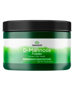 Swanson D-Mannose Powder (D-manóza prášek), 50 g - EXPIRACE 1/2025