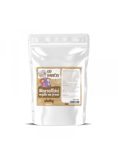 Nanolab Marseillské mýdlo na praní vločky 500 g