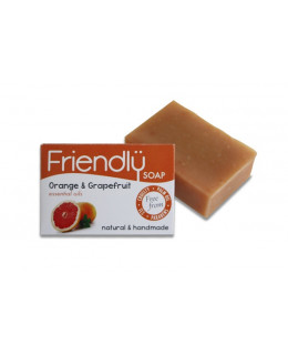 FRIENDLY SOAP mýdlo pomeranč a grep 95g