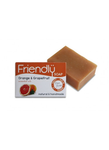 FRIENDLY SOAP mýdlo pomeranč a grep 95g