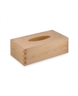 ČistéDřevo Dřevěná krabička na kapesníky s vysouvacím dnem