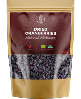 BrainMax Pure Cranberries, Brusinky, BIO, 250 g