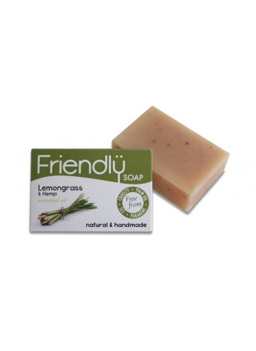 FRIENDLY SOAP mýdlo citronová tráva a konopí 95g