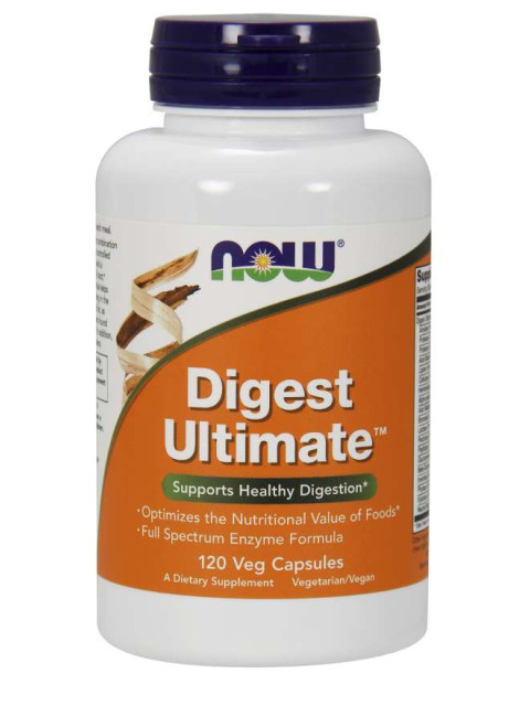 NOW Digest Ultimate, 120 rostlinných kapslí