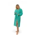 Dámský župan kimono s výšivkou, Pool Blue