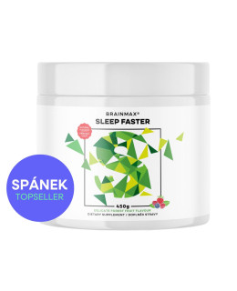 BrainMax Sleep Faster, GABA UPGRADE! 450 g