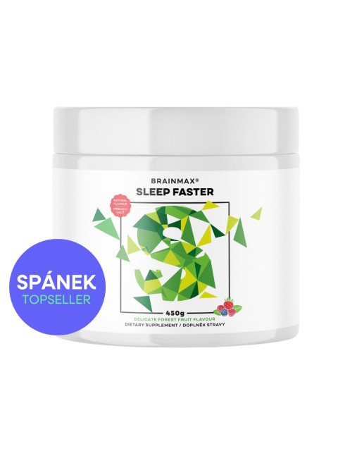 BrainMax Sleep Faster, GABA UPGRADE! 450 g