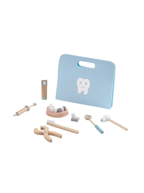 TookyToy Dřevěný zubařský set