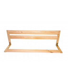 ČistéDřevo Dřevěná bezpečnostní zábrana do postele 97 cm
