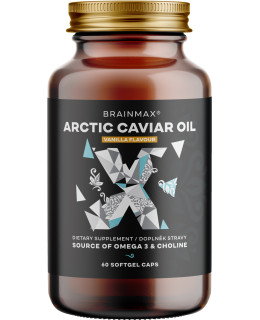 BrainMax Arctic Caviar Oil, 60 softgel kapslí