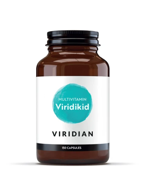 Viridian Nutrition Viridikid Multivitamin 150 kapslí SK