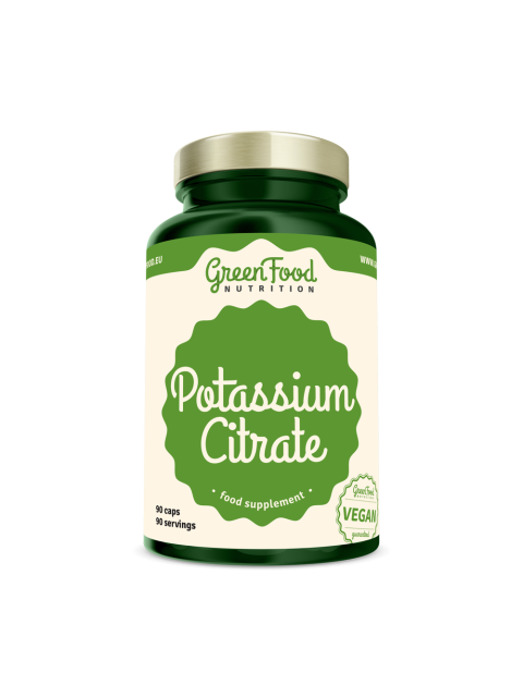 GreenFood Potassium Citrate 90 kapslí