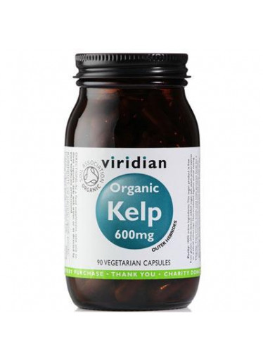 Viridian Kelp 90 kapslí Organic (Organický Jód)