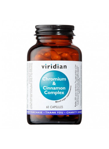 Viridian Chromium and Cinnamon Complex (Chróm se skořicí), 60 kapslí
