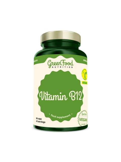 GreenFood Vitamin B12 90 kapslí
