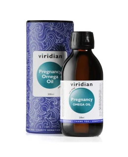 Viridian Pregnancy Omega Oil (Směs olejů pro těhotné poskytující omega 3, 6 a 9), 200 ml - EXPIRACE 8/2025