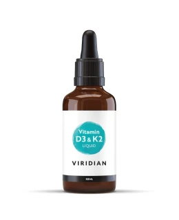 Viridian Nutrition Vitamin D3 and K2 liquid 50ml