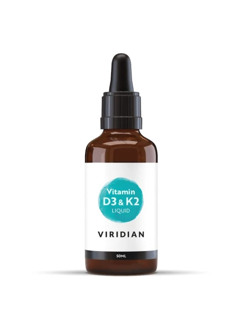 Viridian Nutrition Vitamin D3 and K2 liquid 50ml