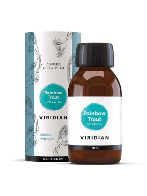Viridian Nutrition Rainbow Trout Omega Oil 200ml