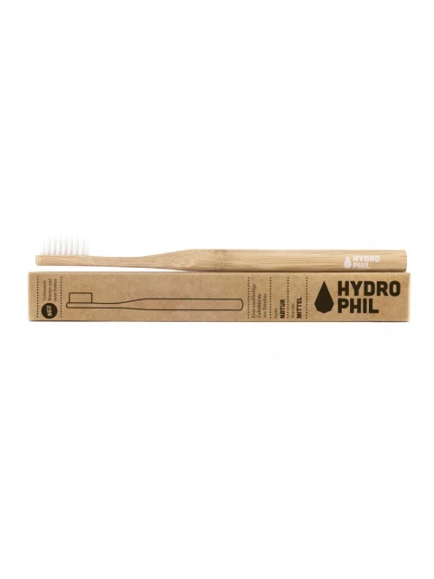 Hydrophil Bambusový kartáček (medium) - natural - 100% z obnovitelných zdrojů