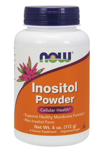 NOW Inositol (myo-inositol), čistý prášek, 113g