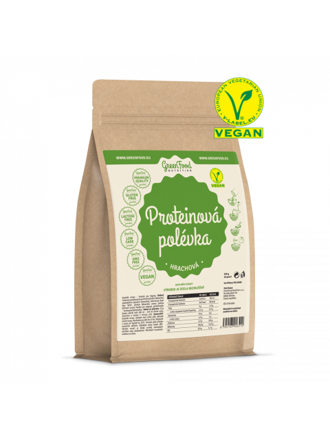 GreenFood Proteinová polévka Hrachová 10 porcí