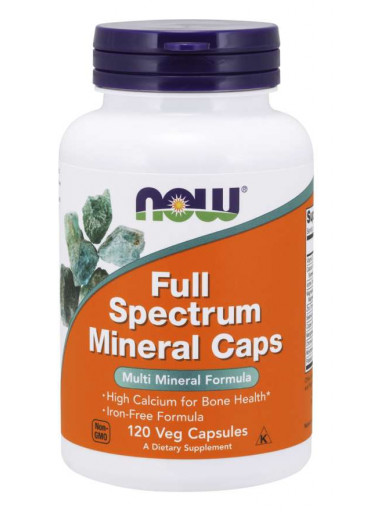 NOW Full Spectrum Mineral, multiminerál, 120 kapslí