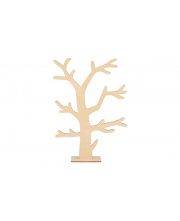 ČistéDřevo Dřevěný stromeček na šperky