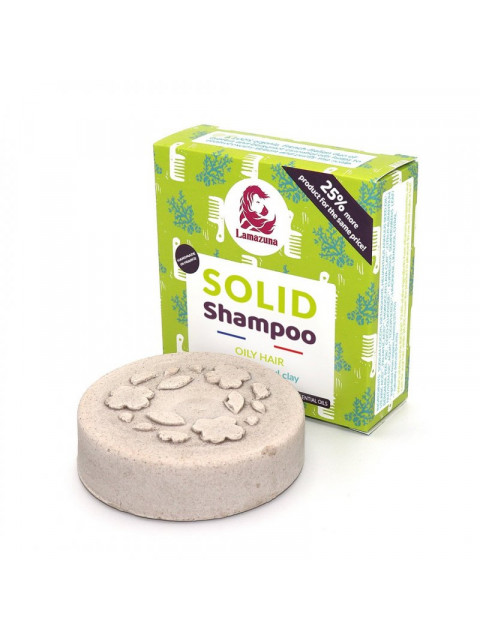 Lamazuna Tuhý šampon pro mastné vlasy - marocký jíl (70 g)