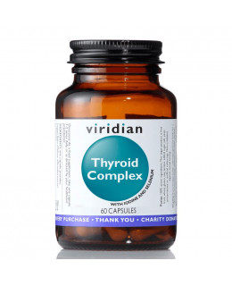 Viridian Thyroid Complex (Komplex pro štítnou žlázu), 60 kapslí