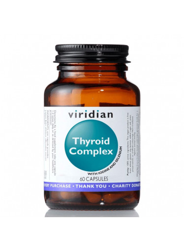 Viridian Thyroid Complex (Komplex pro štítnou žlázu), 60 kapslí