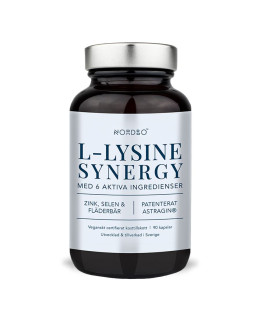 Nordbo L-Lysine Synergy 90 kapslí