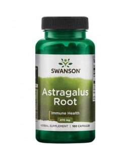 Swanson Astragalus Root (Kozinec), 470 mg 100 kapslí