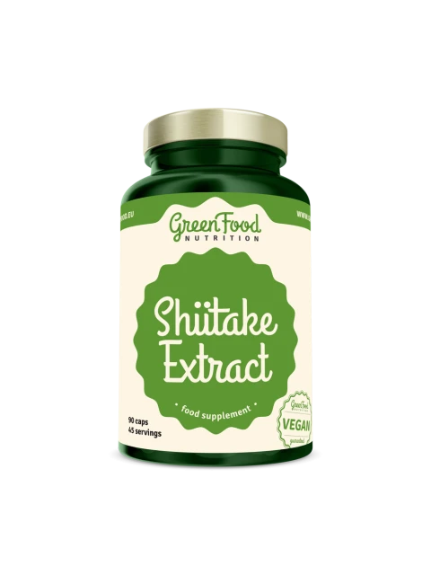 GreenFood Shiitake extract 120 kapslí