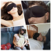 Anatomicky tvarovaná maska na spaní (se vzorem)