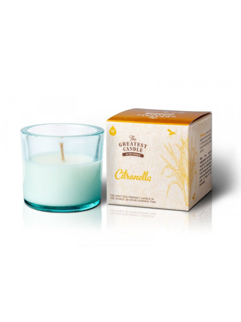 The Greatest Candle Vonná svíčka ve skle (75 g) - citronela