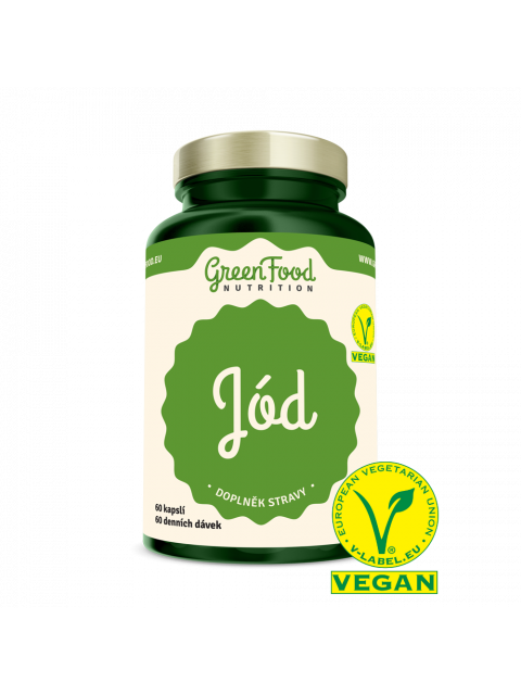 GreenFood Jód 60 kapslí