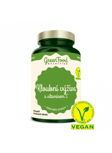GreenFood Kloubní výživa s vitamínem C 60 kapslí