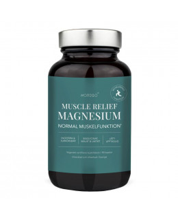 Nordbo Magnesium Muscle Relief, 90 kapslí