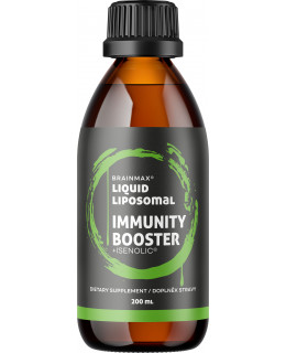 BrainMax Lipozomální komplex pro podporu imunity, ISENOLIC®, 200 ml