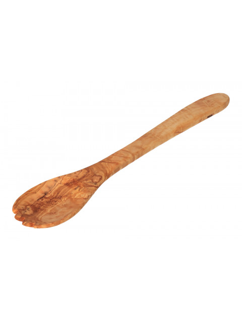 ČistéDřevo Salátová vidlička z olivového dřeva 30 cm