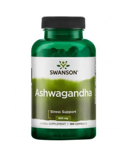 Swanson Ashwagandha 450 mg, 100 kapslí