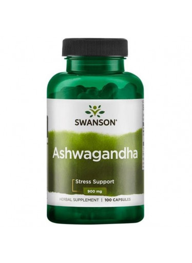 Swanson Ashwagandha 450 mg, 100 kapslí