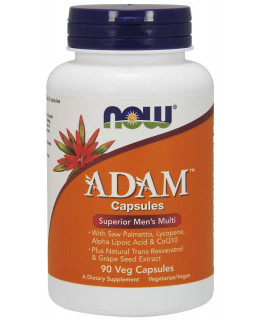 NOW Adam, Multivitamin pro muže, 90 rostlinných kapslí