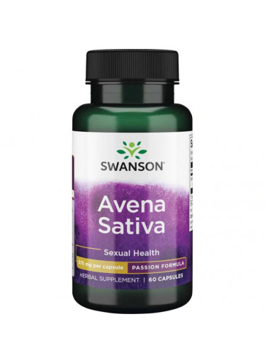 Swanson Avena Sativa Extract (Extrakt z ovsa), 575 mg, 60 kapslí