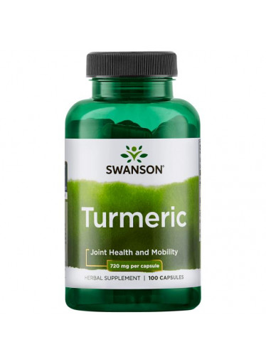 Swanson Turmeric - kurkuma, 1440 mg, 100 kapslí