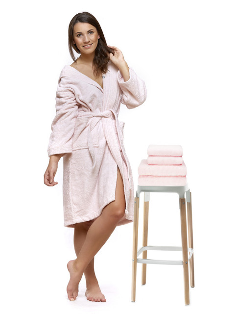 Sada 13 Rosa Confetto župan + osuška + ručníky