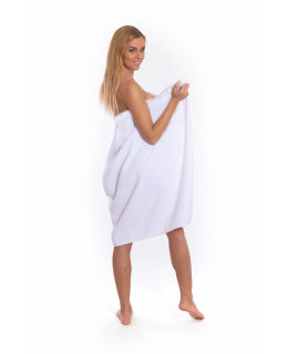 Dámský saunový ručník White