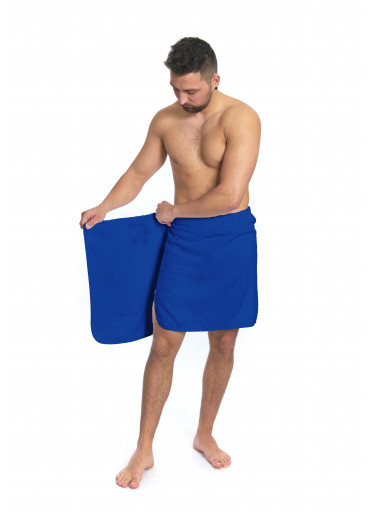 Pánský saunový ručník Navy Blue